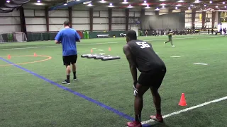 2019 National Scouting Combine - Running Back Drills