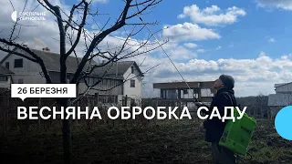 Обприскування саду навесні: досвід садівника з Тернопільщини