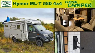 Hymer ML-T 580 4x4 - Schicker und leiser Allradcamper zum gehobenen Preis - Clever Campen - Test