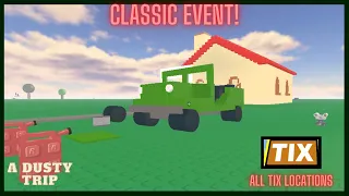 Classic Event in a dusty trip! (All tix locations included)