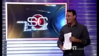 Nome de jogador  faz apresentador cair na gargalhada! ESPN