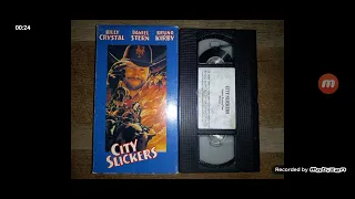 Opening to City Slickers 1991 VHS [New Line Home Video] (Avon copy)