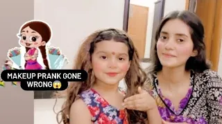 Makeup prank gone wrong💄|aveedaaltaf ✨|chutki inspired look😂