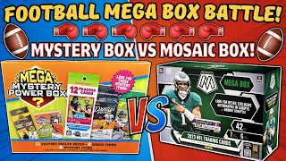 *FOOTBALL BOX BATTLE! 🏈 MOSAIC FOOTBALL VS MEGA MYSTERY FOOTBALL POWER BOX! 🔥 - WHICH IS BETTER?! 🤔