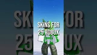 Skins for 25 Robux Roblox #shorts