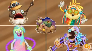 Seasonal Shanty - All Common, Rare & Epic Monsters (Sounds & Animations) | My Singing Monsters