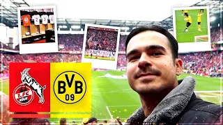 FC Köln vs Borussia Dortmund - STADIONVLOG 🔥😱 Was ein krankes Spiel !!