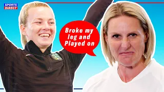 Can England's Lionesses tell when Kelly Smith is lying? Ft Lauren Hemp & Jess Carter