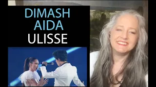 Voice Teacher Reaction - Dimash Qudaibergen & Aida Garifullina - ULISSE