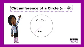 Circumference with 22/7 Radius