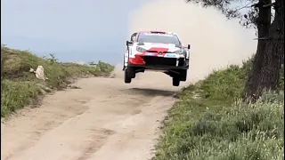 WRC 2022:Rally de Portugal Saturday-Jump & Show