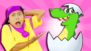 Five Dinosaurs Song | Kids Songs And Nursery Rhymes | Dominoki
