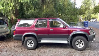 1994 Toyota Hilux Surf 1Kzte turbo diesel 123,363km clean красавчик