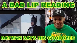 My ReView/ReAction to Batman Says His Goodbyes