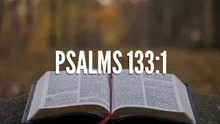 Psalms 133:1 | Guitar Chords and Lyrics | Scripture Songs | Cover