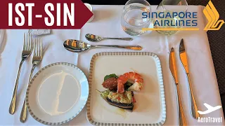 SINGAPORE AIRLINES BUSINESS CLASS REPORT | EXCELLENT BUT NOT PERFECT | ISTANBUL -SINGAPORE A350-900