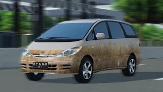 REVIEW TOYOTA PREVIA | CDID ROBLOX