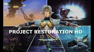 Fierce Deity vs All Bosses | Zelda Majora's Mask 3D - Project Restoration HD and Shaders (1080p)