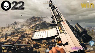 Call of Duty Warzone: Solo 22 Kill Win Grau Gameplay PS5(No Commentary)
