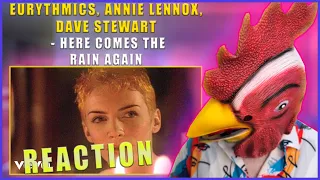 ROOSTER REACTS | Eurythmics, Annie Lennox, Dave Stewart - Here Comes The Rain Again