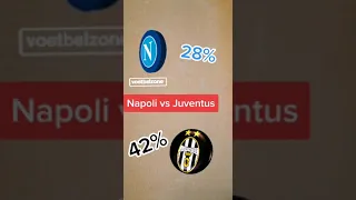Football Serie A Italy Napoli vs Juventus #shorts