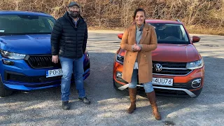 Auta bez ściemy — Skoda Kodiaq kontra Volkswagen T-Cross