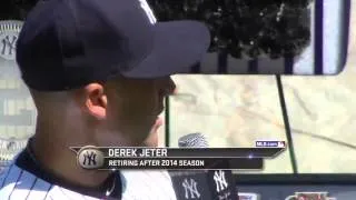 DEREK JETER - MICHAEL JORDAN OVATION - YANKEE STADIUM