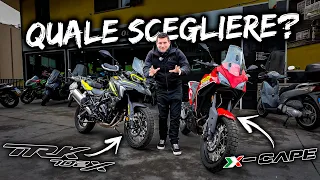 X CAPE 650 o BENELLI TRK 702 X?.. e perche? | X CAPE 650 2024 Test