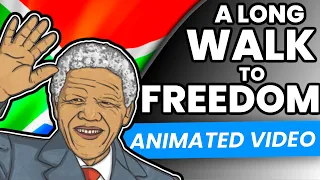 Long Walk To Freedom | Animated Video | Class 10 In Hindi | Summary Animation
