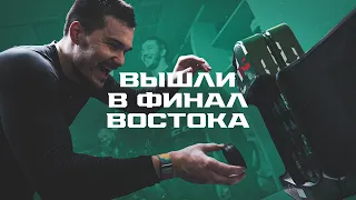 Победная раздевалка «Ак Барса» после выхода в финал Востока