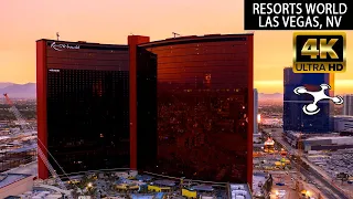 Resorts World Las Vegas Hotel & Casino Drone Tour | Drone Construction Update | Vegas Drone Pilot