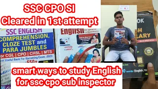 Easiest way to study English for SSC  CPO,CGL,CHSL,GD.... 💯 🔥