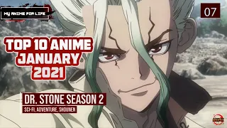 Top 10 Best Anime of January 2021