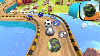 Going Balls - EPIC RACE LEVEL Gameplay Android, iOS #380