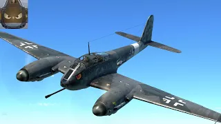 War Thunder SIM - Me 410 B2/U4 - With OneBullet