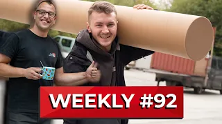 Riesige Container Lieferung und das ist unser Lager! - Weekly #092