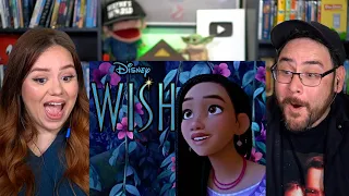 Disney's WISH - Official Teaser Trailer Reaction