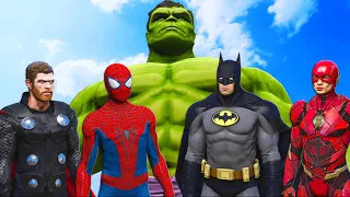 THE HULK vs BATMAN, SPIDERMAN, FLASH, THOR