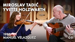 "Pajdushka" (Trad. Balkan Dance) by Miroslav Tadić & Yvette Holzwarth on a 1987 Manuel Velazquez