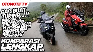 KOMPARASI YAMAHA XMAX CONNECTED 250 vs HONDA FORZA 250, SIAPA PALING NYAMAN..??? l Otomotif TV