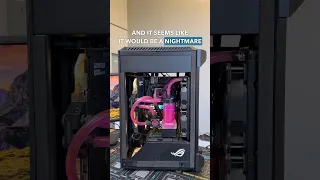 Weird PC Case! #pc #computerrepair #pcrepair #gamingpc #tech #gamingcomputer #pcbuild