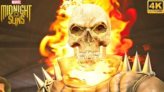 Spirit of Vengeance Ghost Rider Showcase - Marvel's Midnight Suns 4K 60FPS