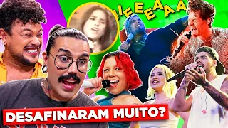 ANALISANDO VOCAIS: FAMOSOS QUE TENTARAM ENTREGAR AO VIVO... E NÃO CONSEGUIRAM | Diva Depressão