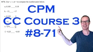 CPM CC3 Chapter 8 Problem 71