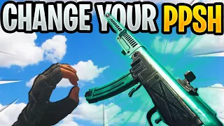 STOP USING THE * WRONG * PPSH in WARZONE 😨 (BEST PPSH SETUP SEASON 5)