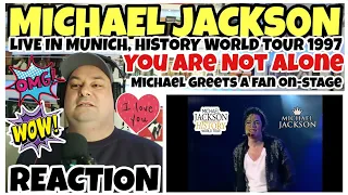 ⭐Michael Jackson⭐Reaction 🎵You Are Not Alone🎵Munich 1997🔥History Tour🔥