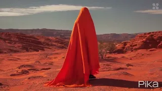 AI short horror film "The Orange Cloak Episode 3" #horrorstories #scifi #desert