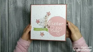 Sweet Little Baby | 6x6 Scrapbook album | Quick & Easy mini album | For Beginners