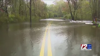 South Kingstown mopping up after heavy flooding