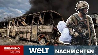 SCHLACHT UM DONBASS: Ukraine - Blutiger Abwehrkampf unter Trommelfeuer | WELT Newsstream